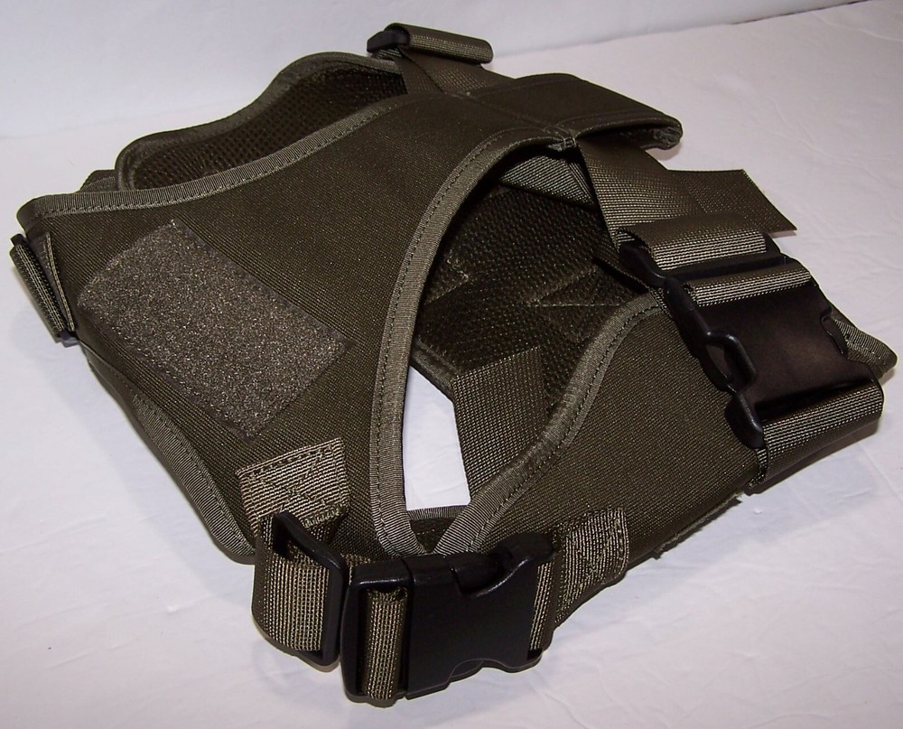 DOCIOTE Tactical No Pull Dog Harness GREEN Size XL ~ NWT