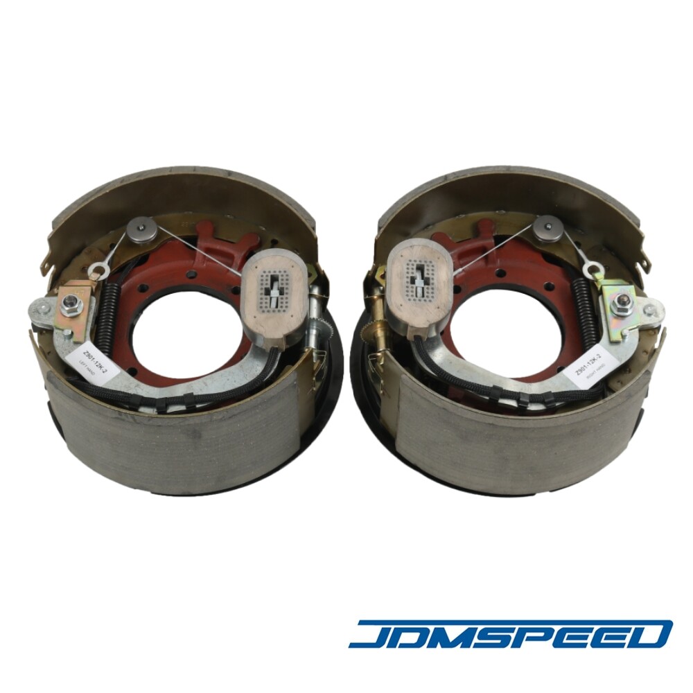 4pcs 12-1/4x5" 12K 15K Electric Backing Plate Trailer Brake For Dexter 5"