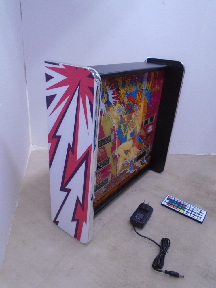 Bally Voltan Escapes Cosmic Doom Pinball Head LED Display light box