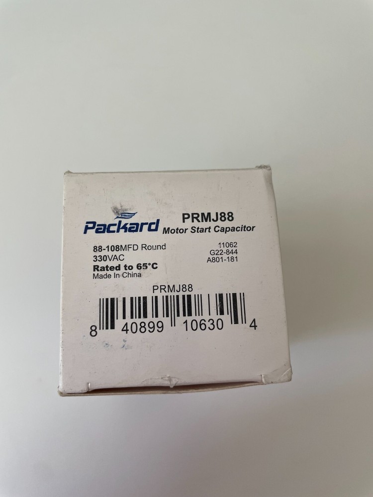 Packard PRMJ88 Motor Start Capacitor