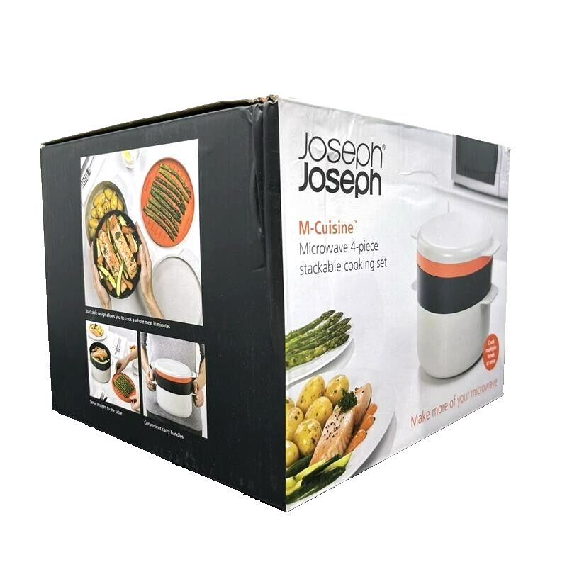 M-Cuisine™ 4-piece Orange Microwave Cooking Set