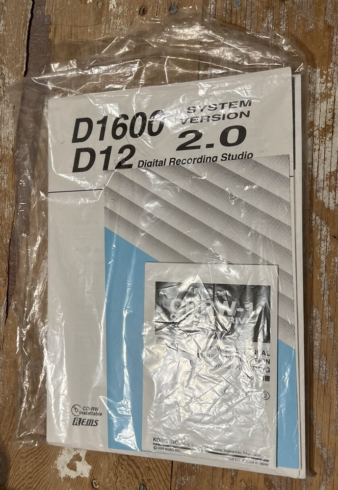 KORG D12 Digital 16 Track Recorder