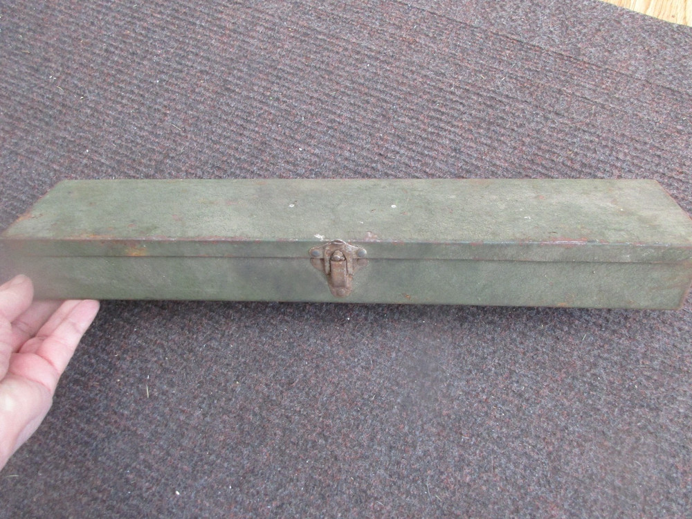 Vintage  Steel Tool box. ARTISAN