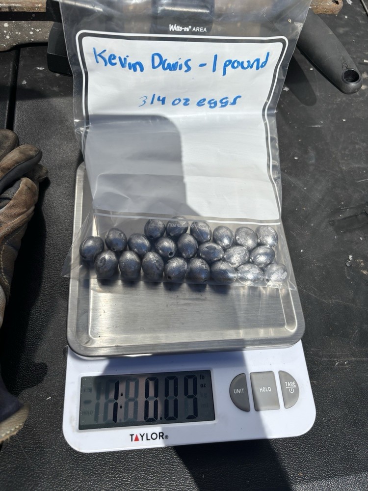 Egg Sinkers, Bank Weights