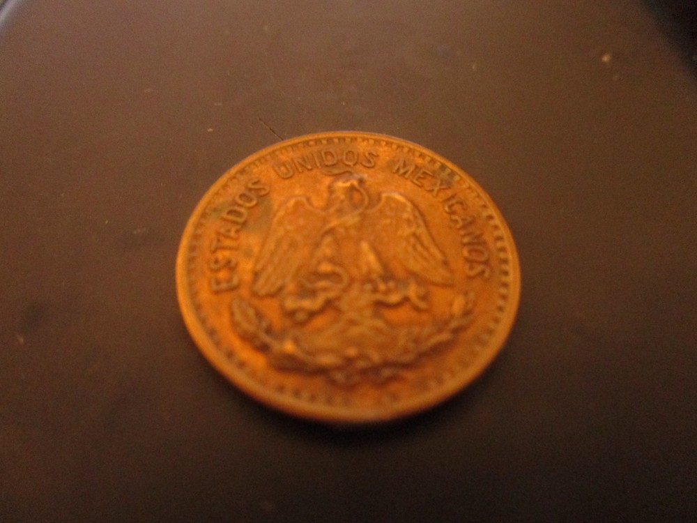 1945 MEXICO MEXICAN 1 CENTAVO-