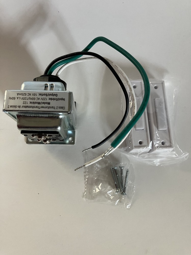 Intertek Model 122 AC Transformer New UL/CSA Certified Class 2-3 21zn40 button