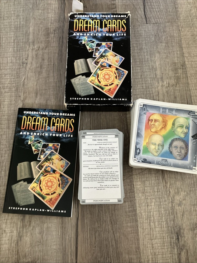 Dream Cards Understand Your Dreams Complete Set Strephon Kaplan-Williams New Age