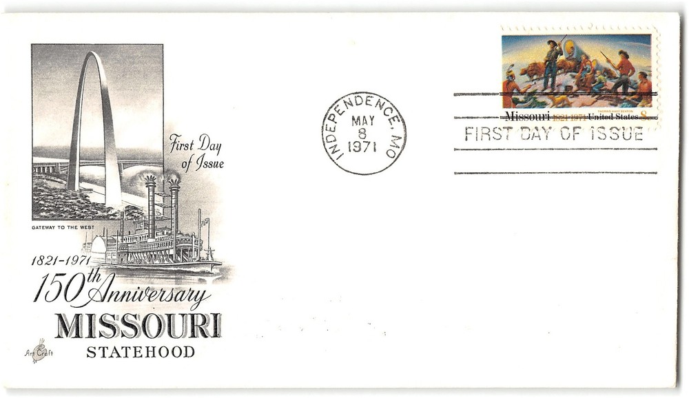 US #1426 FDC, 1971, Art Craft