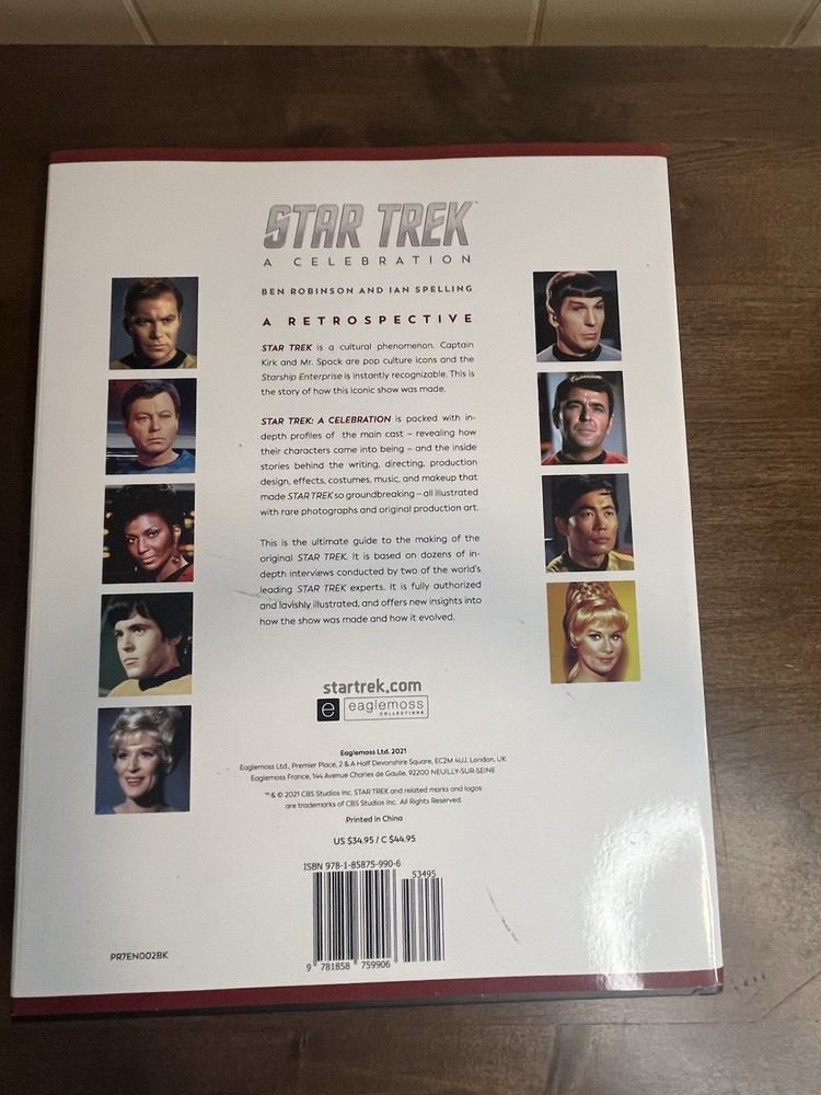 Star Trek A Celebration Coffee Table Book