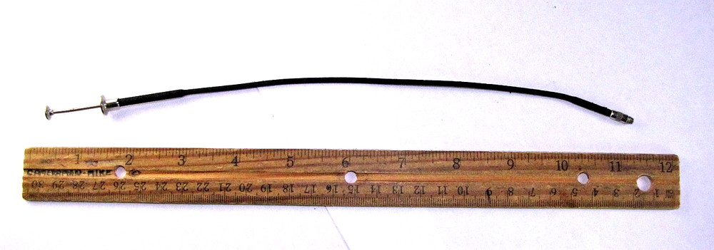 Vintage Camera Cable Shutter Release Black Cloth GERMANY 11" SLR TLR Rangefinder