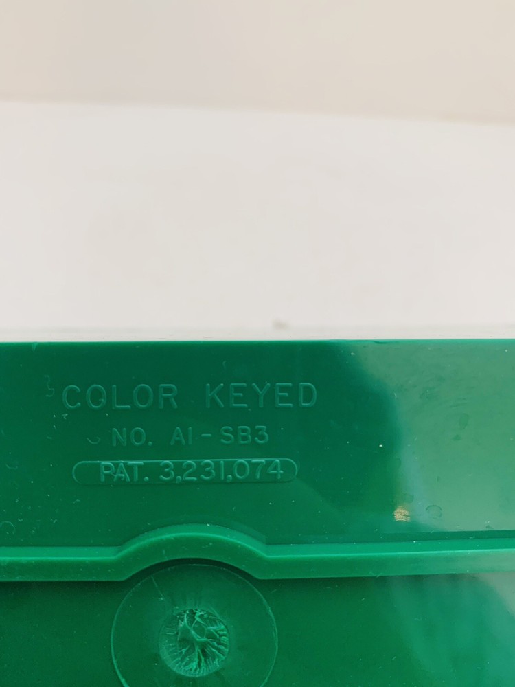 $200 Dimes Holder Green Plastic Tray