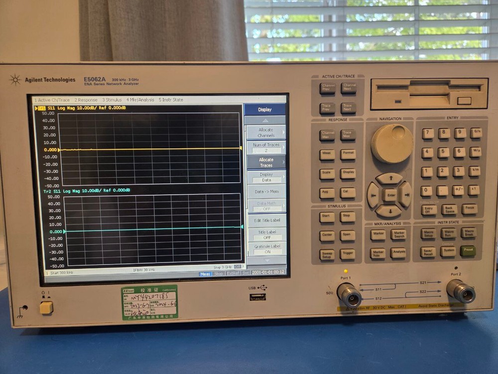 Agilent E5062A ENA Vector Network Analyzer (VNA)