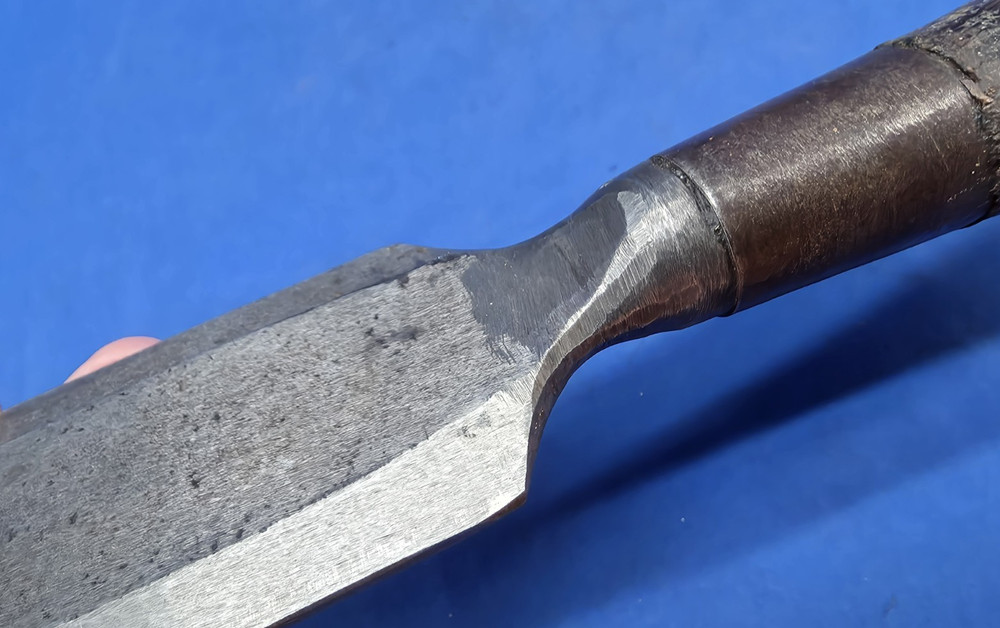 Interesting Heavy Unbranded 2" Bevel Edge Paring Chisel