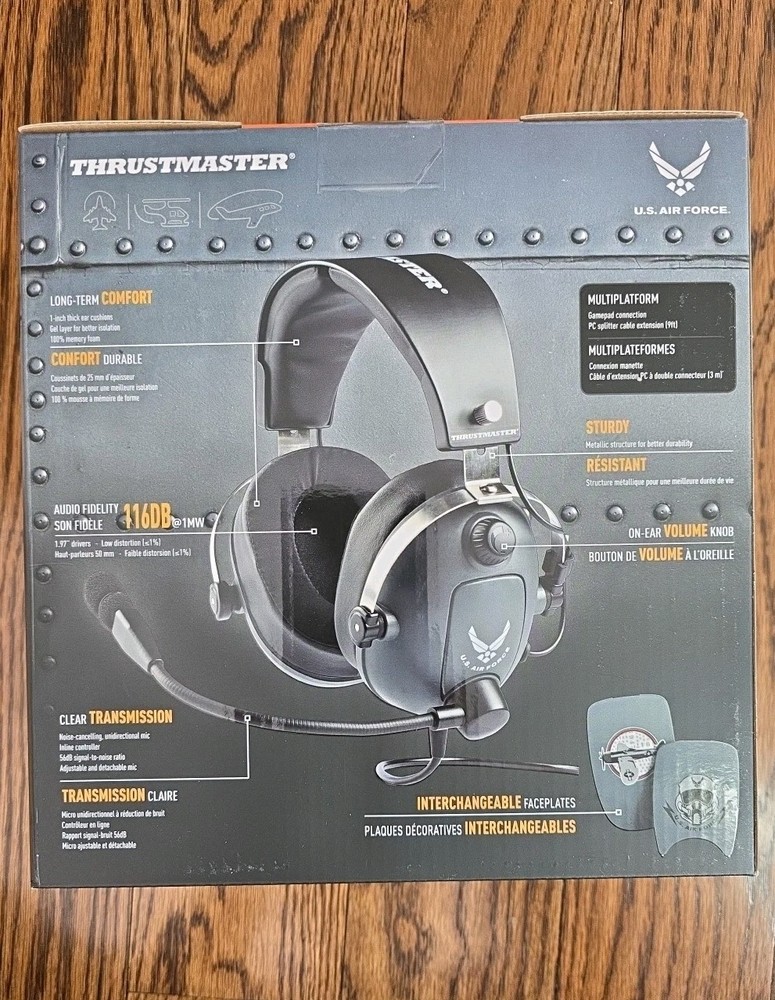 Thrustmaster T-Flight U.S. Air Force Edition Multi-Platform Gaming Headset