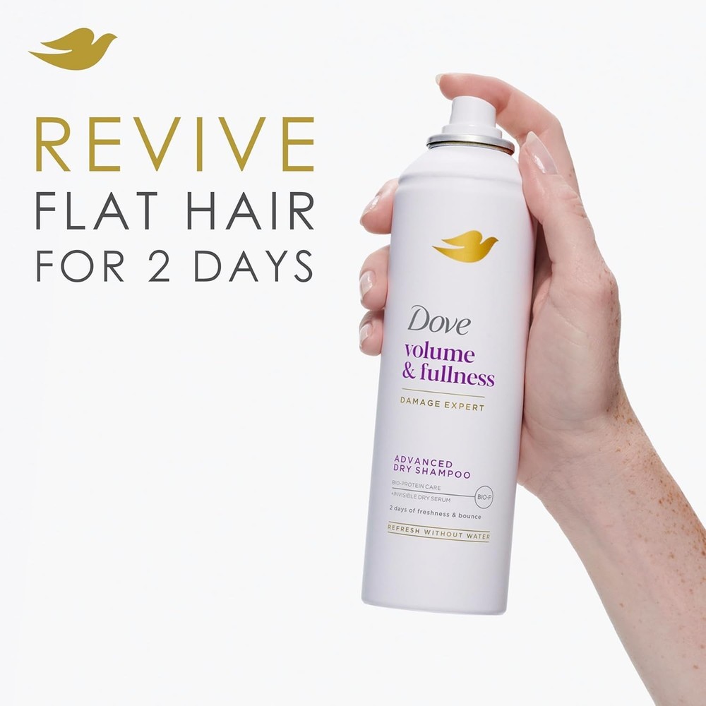 Dove Advanced Dry Shampoo, Volume & Fullness Refresh, 5 oz