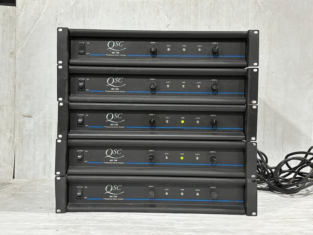 QSC MX 700 Amplifier (one) (TRUEHEARTSOUND)