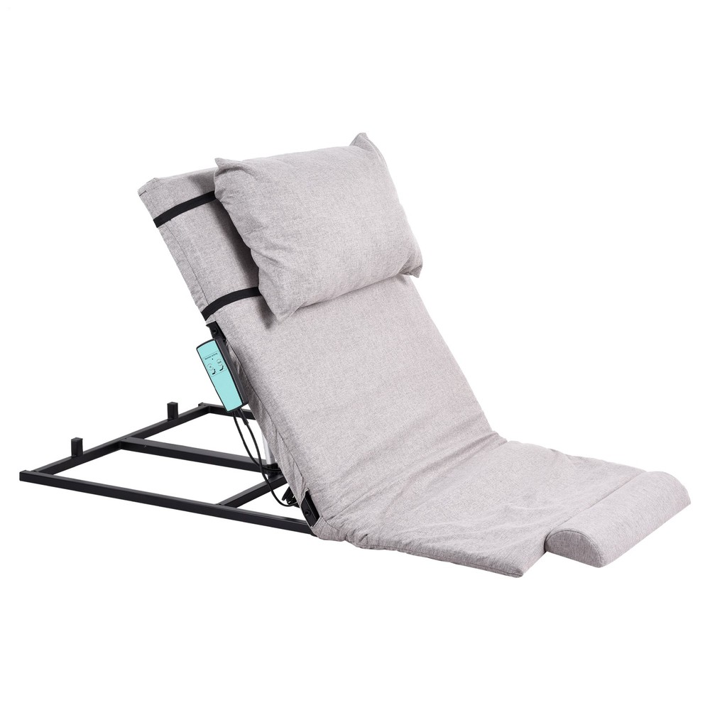 Electric Lifting Bed Backrest 2-80° Adjustable Back Rest Support remote control