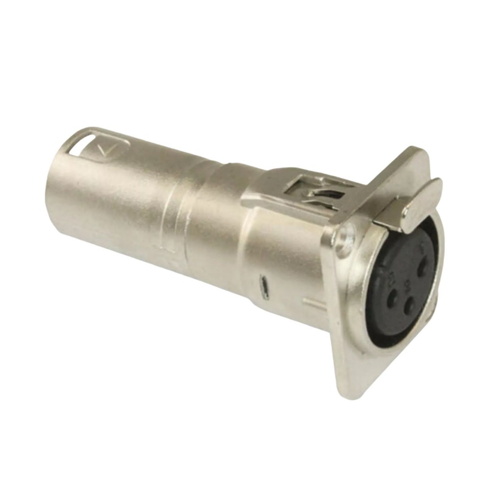 Audio Studio Amp Panel Mount Connector Adapter Plug With Soldering-Free Design