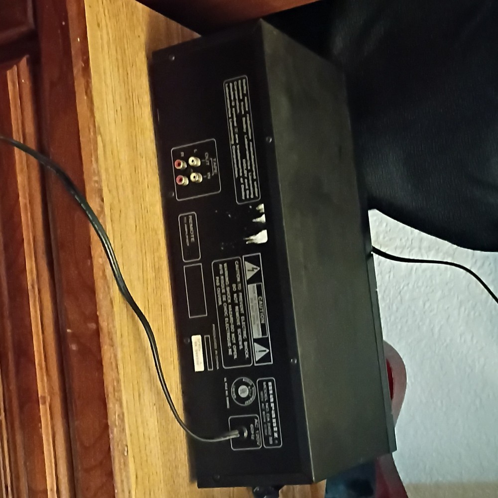 Marantz DA 2452 SB Analog Equalizer Black RCA Inputs/Outputs