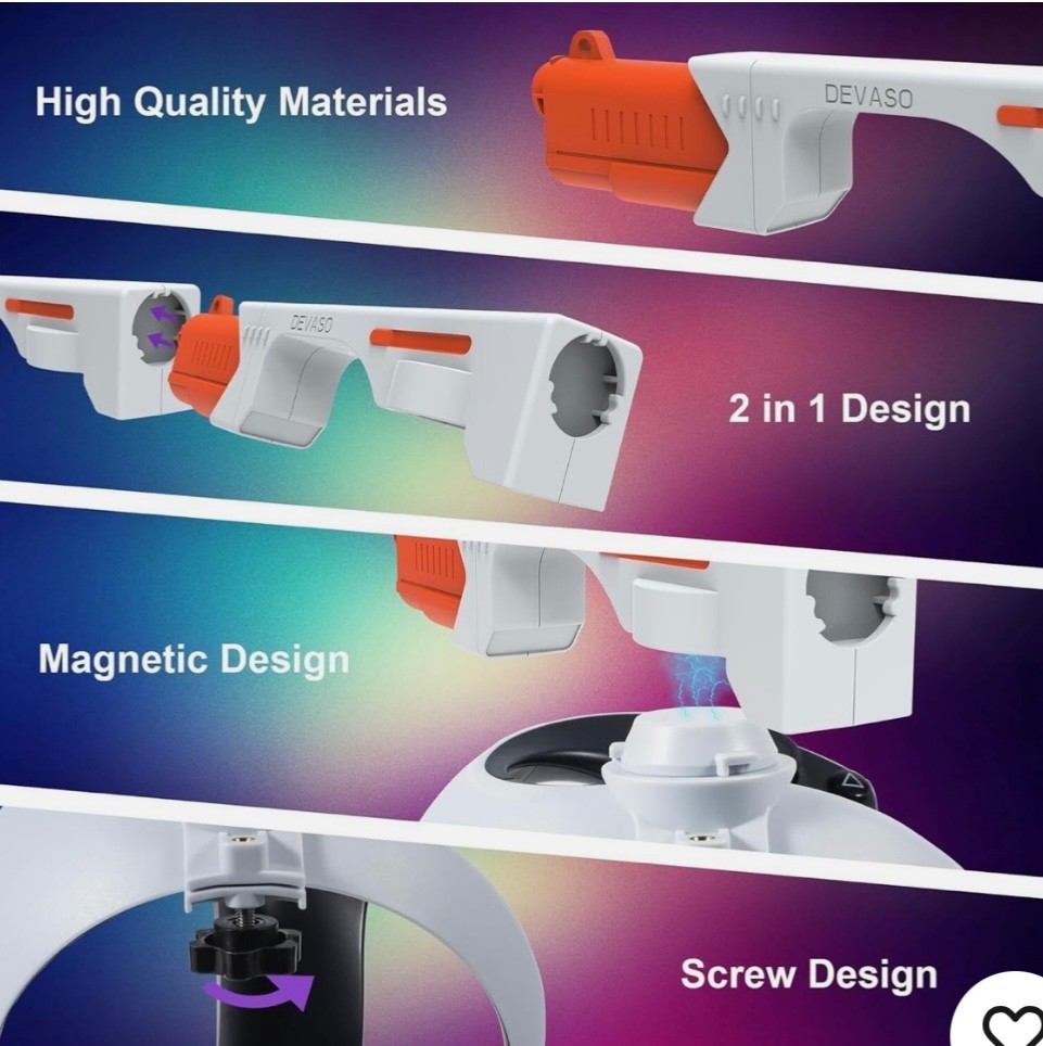devaso magnetic vr gun