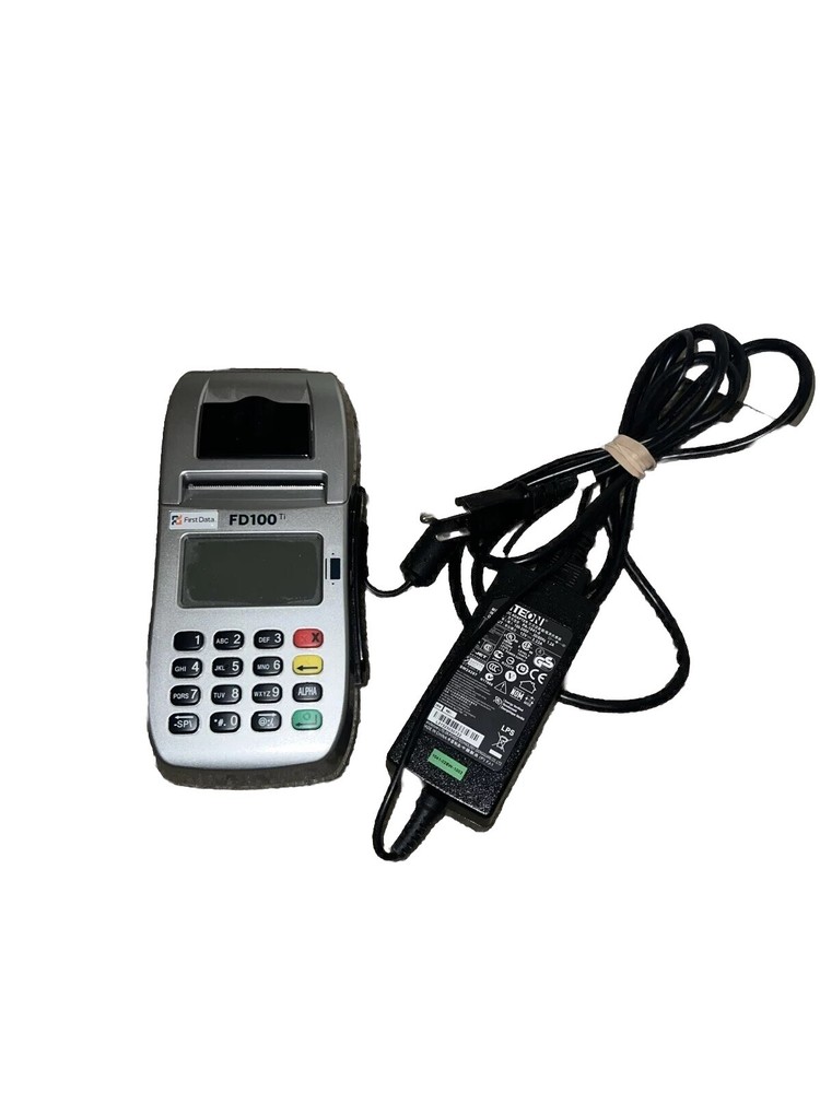 First Data FD100 TI Credit Card Terminal