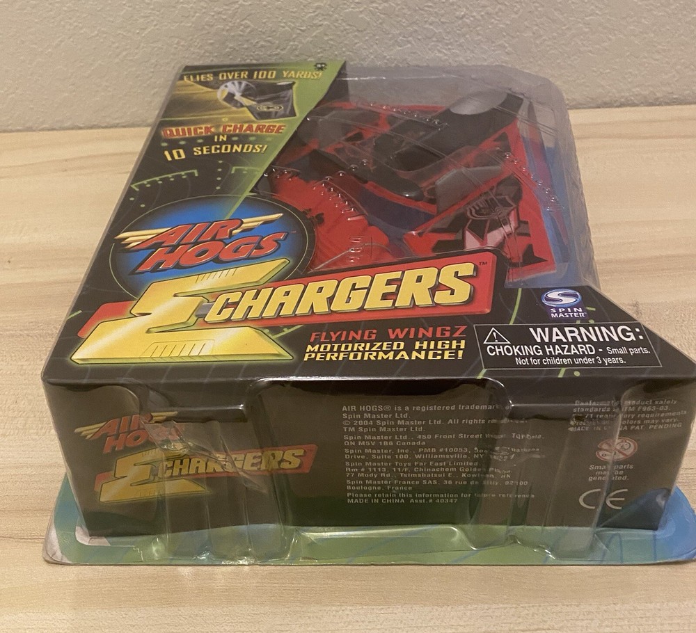 Air Hogs E-Chargers Flying Wingz Motorized Airplane