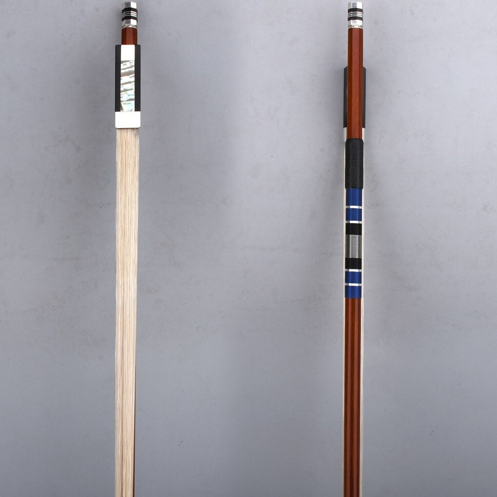 D. Peccatte Copy Master Pernambuco Violin Bow 4/4 Ebony Ring Frog Silver Special