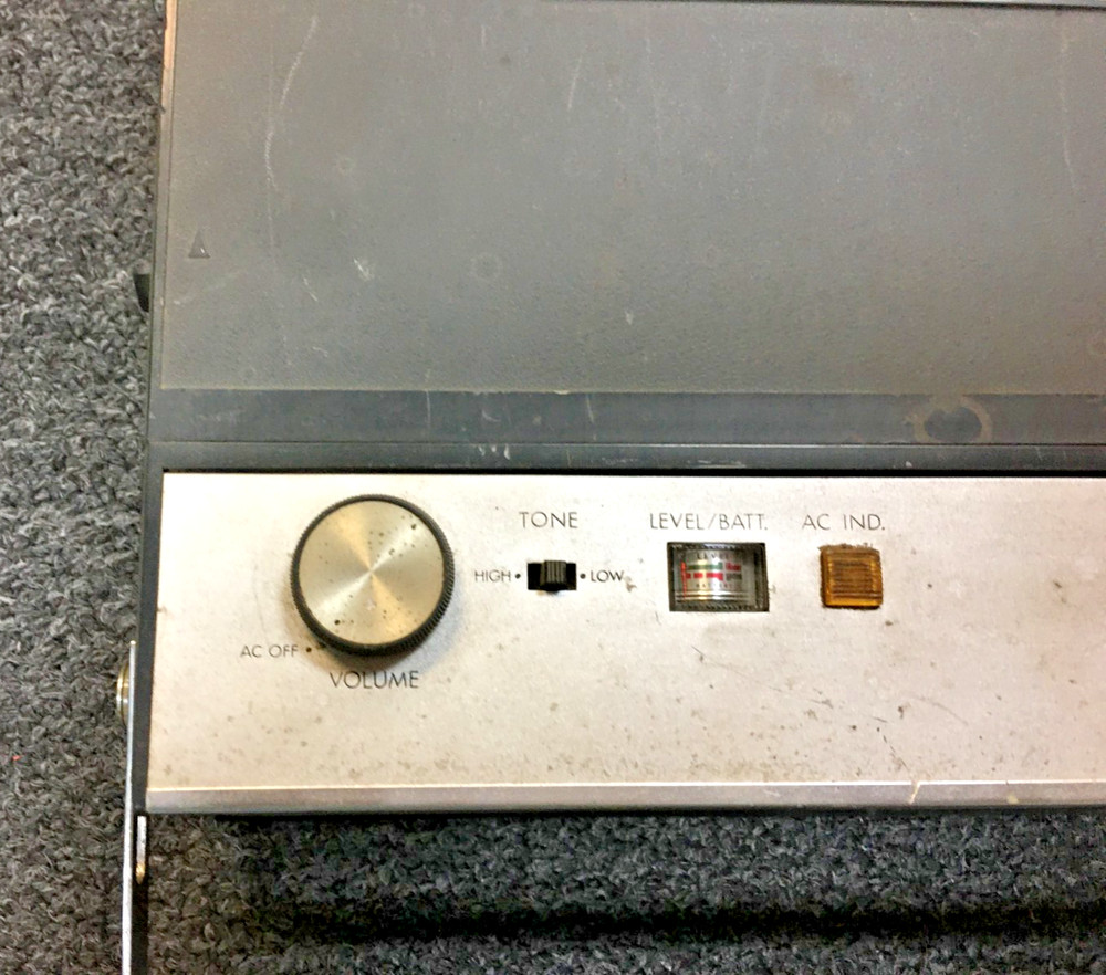 Sharp Cassette Tape Recorder Solid State RD-504, JAPAN, UNTESTED