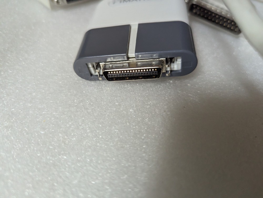 CABLE ONLY! (RARE) Imation Super Disk 120MB Parallel Port CABLE split Genuine