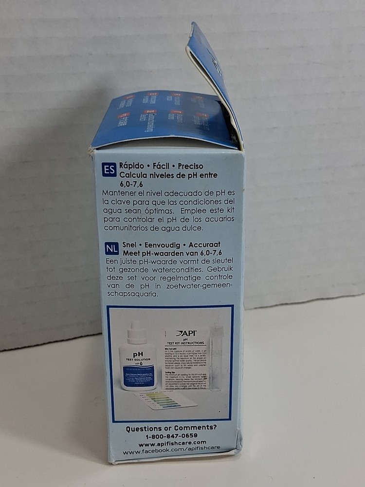 API PH Test Kit For Fresh Water New