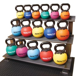 Reactor 8" Rubber Kettlebell (8lb)