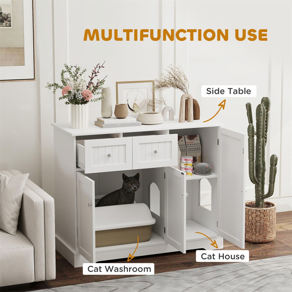 Cat Litter Box Cat Litter Box Enclosure