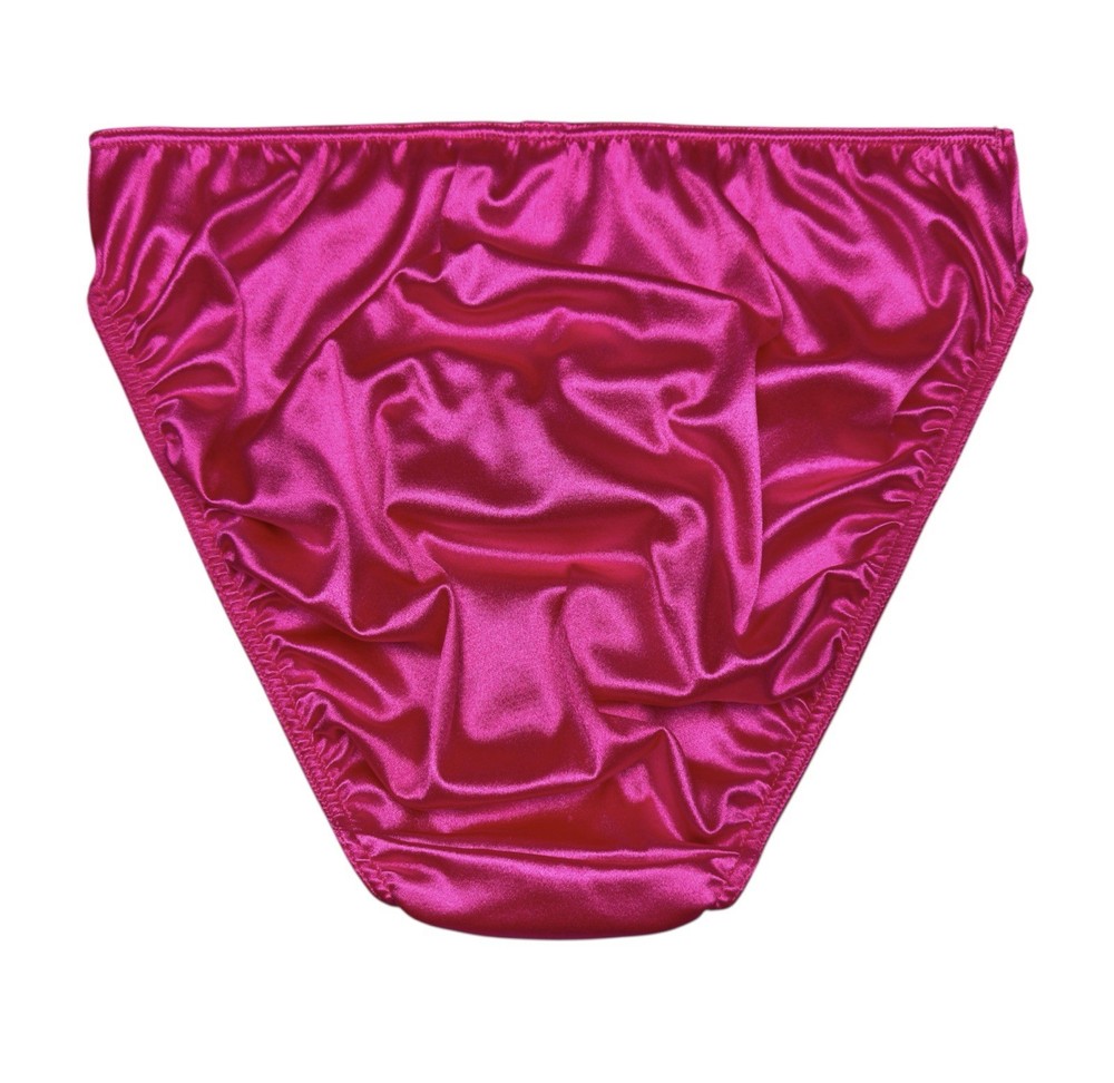 Second Skin Satin Hipster Magenta M