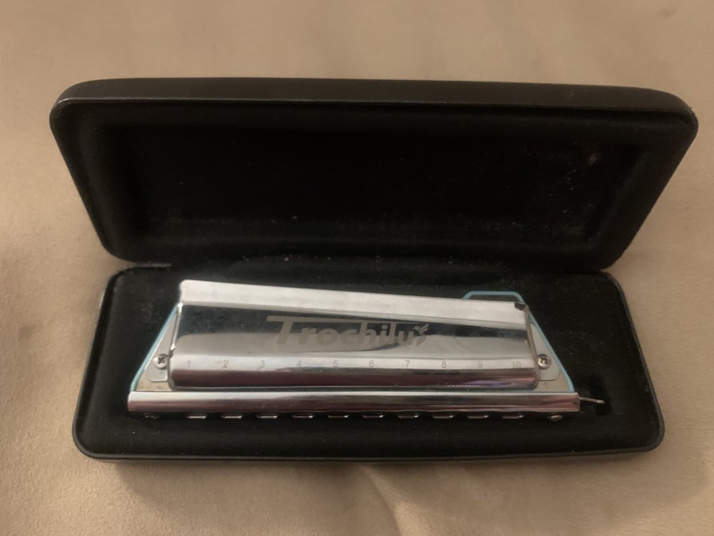 Bushman Game Changer / JDR Trochilus 10 Hole Slide Chromatic/Diatonic Harmonica