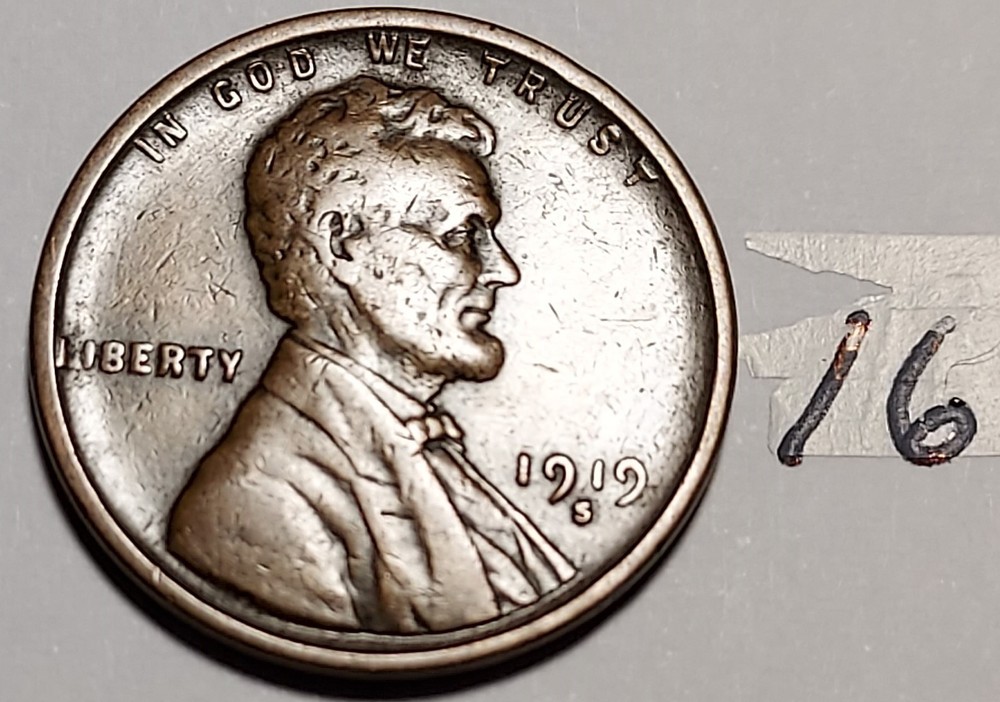 1919-S Lincoln Wheat Cent #16