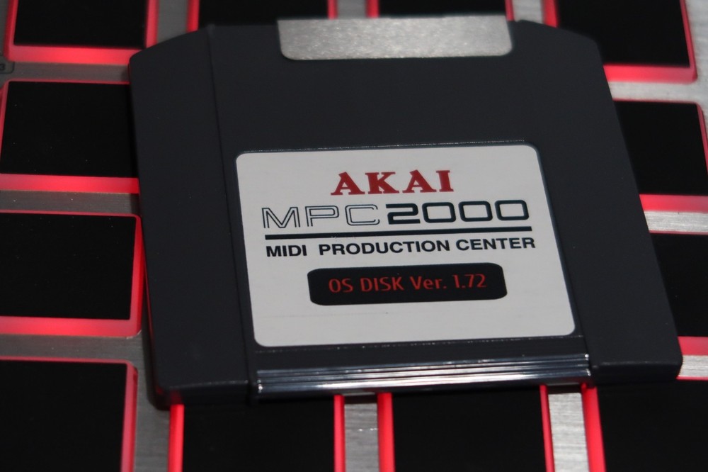 Akai MPC 2000 OS Ver. 1.72 ZIP 100MB Disk