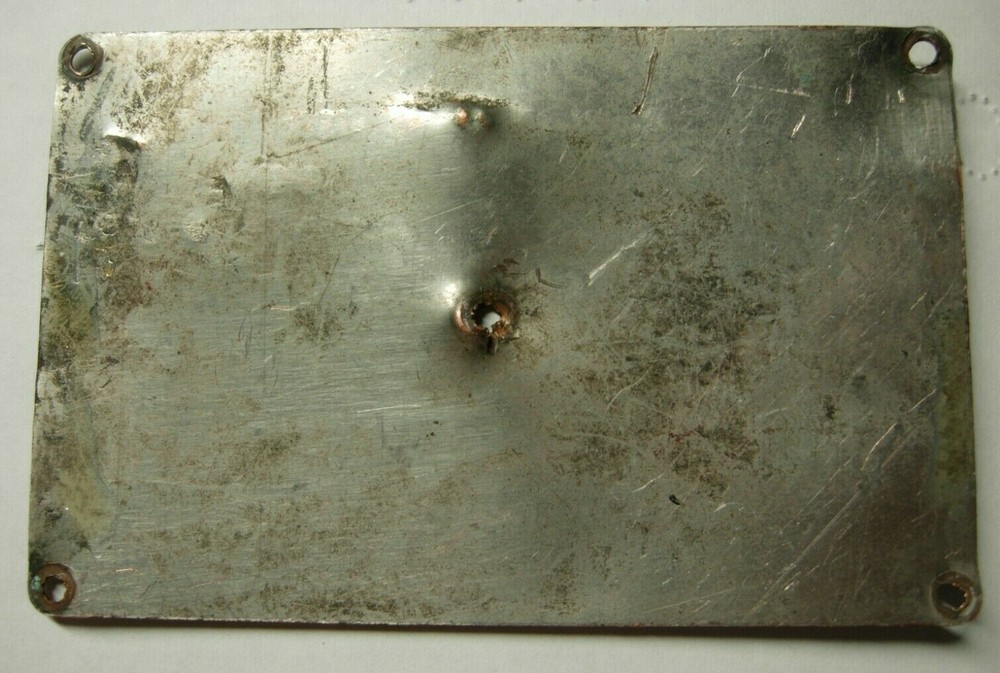WW2 Pratt Whitney R-1340 engine Plaque - 1943 LL
