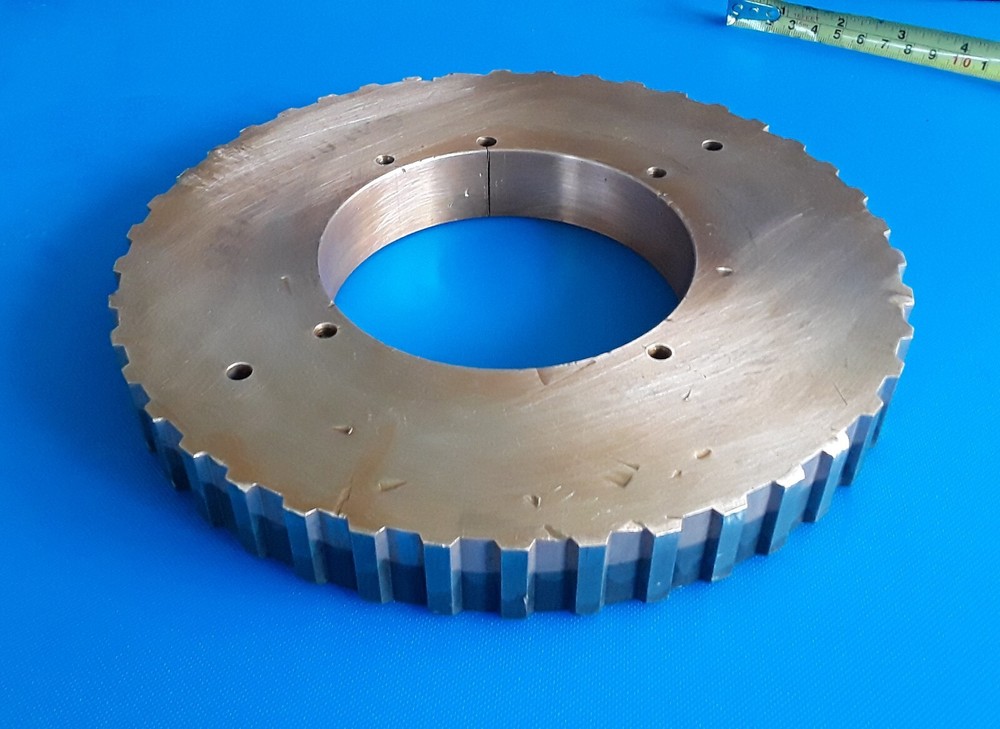 Solid Copper Defuser Pure Gear Steampunk Thermal Conductivity 15lb 10oz