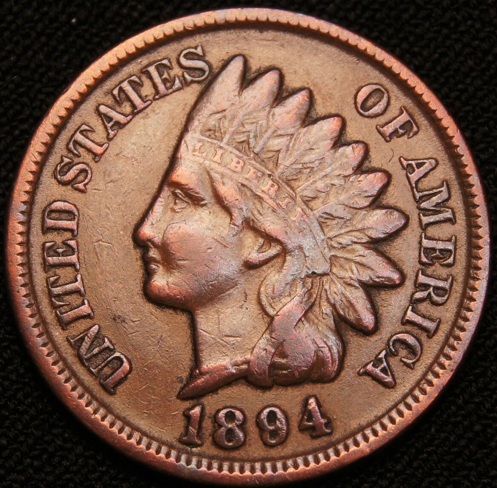1894 Indian Head Penny, Better Date!