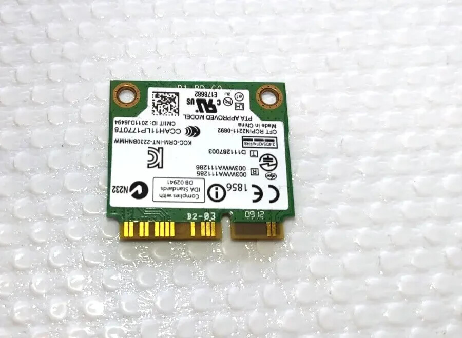 Intel Centrino Wireless-N 2230 WIFI Wireless + BT Card