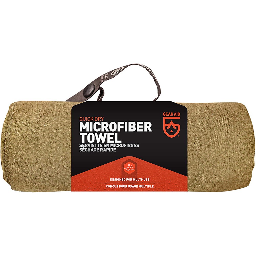 McNett Tactical Microfiber Ultra Compact Towel - Coyote