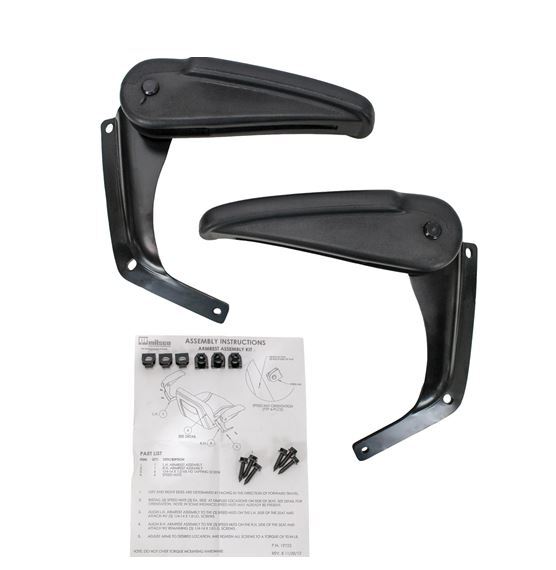 Armrests for Milsco TS-3500 Seat