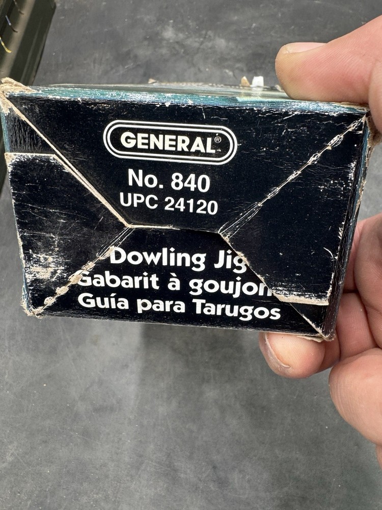 General Tools Doweling Jig Kit # 840 Revolving Turret