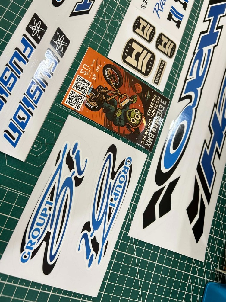 1997 group1 Zi bmx sticker decals