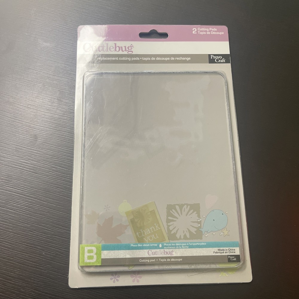 NEW. Cuttlebug B Replacement Cutting Pads- Provo Craft. 2006.