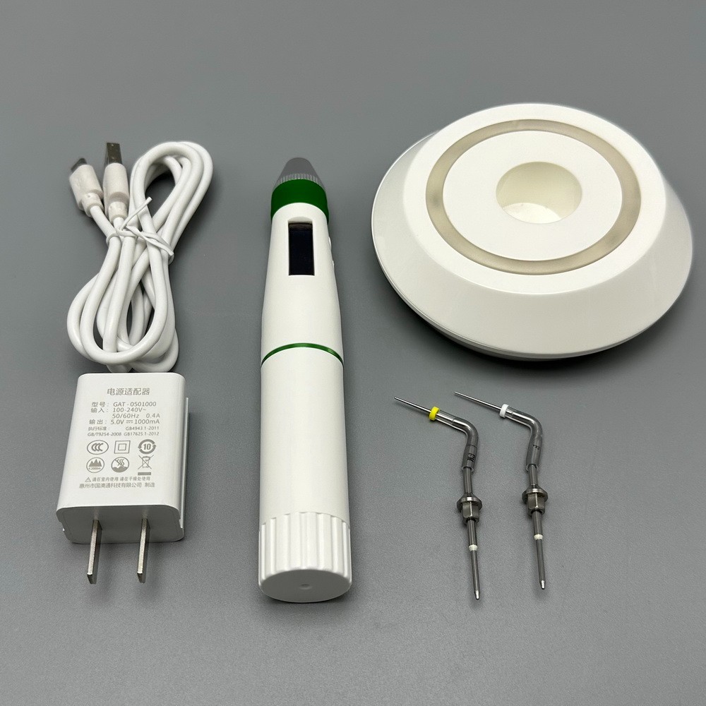 Dental Gutta Percha Obturation System Endo Heated Pen + 2 Tips