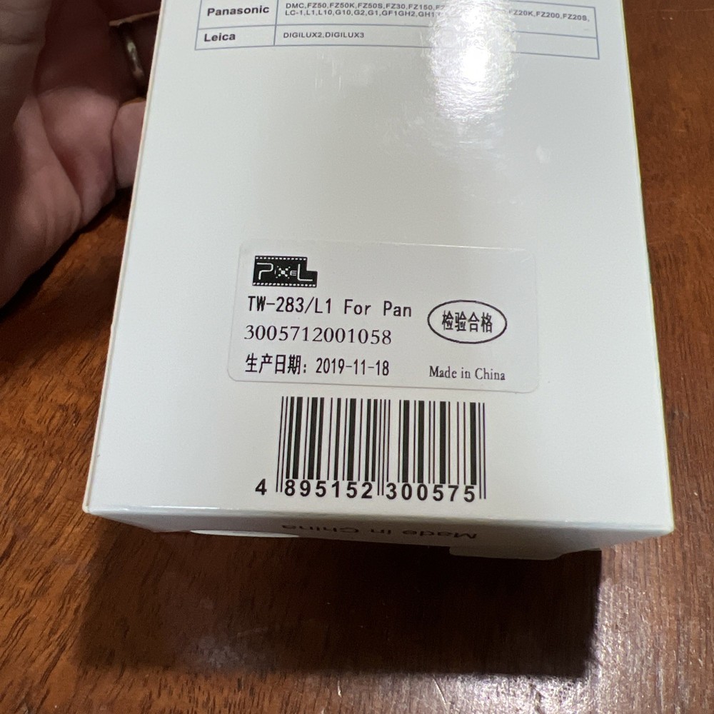 Pixel TW-283 TW283 Wireless Shutter Release Remote Control for Panasonic/Leica