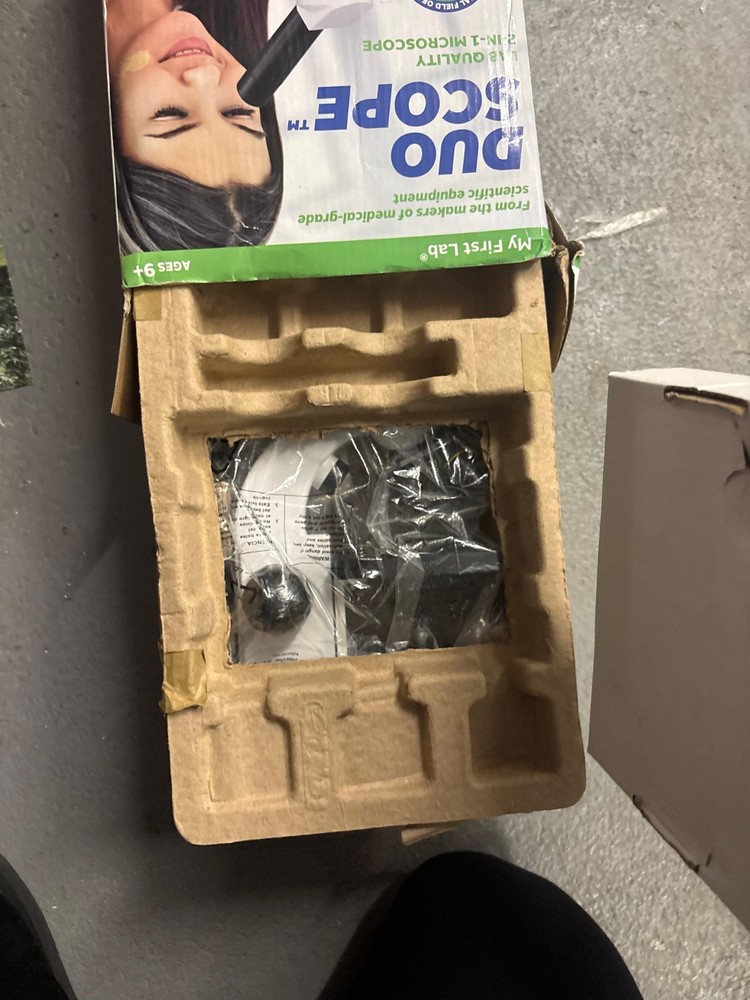 My First Lab Duo Scope Microscope Kit for Kids Students Young Scientists