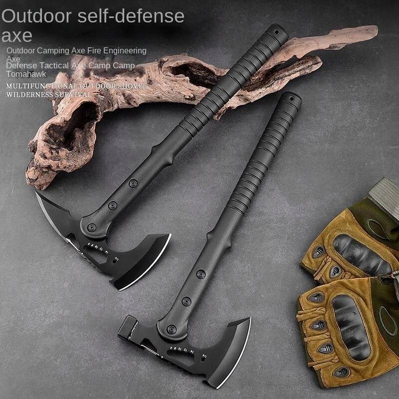 Camping Axe Life Saving Fire Axe Multi function outdoor Tactical Axe Hammer