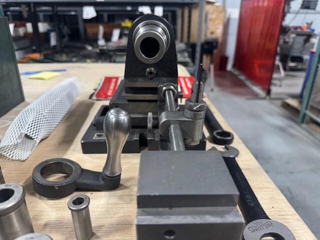 Weldon Tool End Mill Sharpener with Sub-base